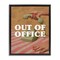 Stupell Industries Out of Office Green Phone Floating Frame, design by Lil' Rue